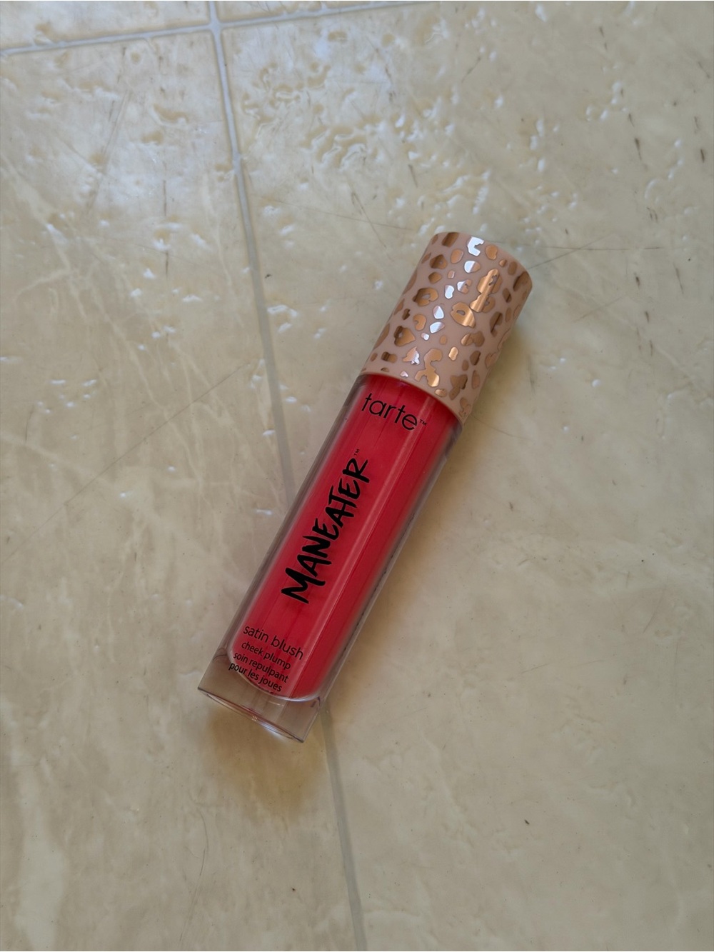 tarte Maneater Satin Blush poppy